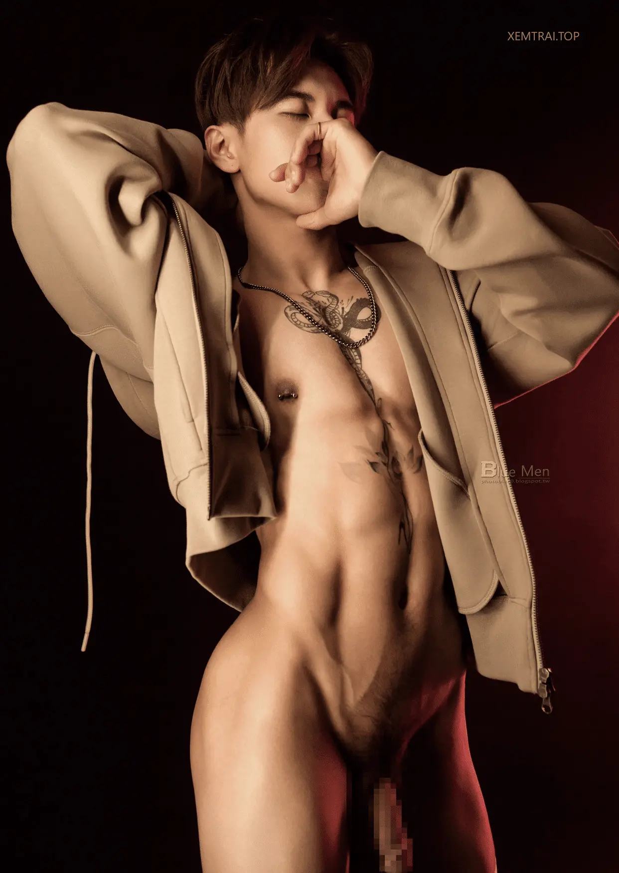 BLUEMEN 藍男色 NO.472 禁慾系-劇團男神-全裸解JUN[Photo+Video R+]-MANIMG