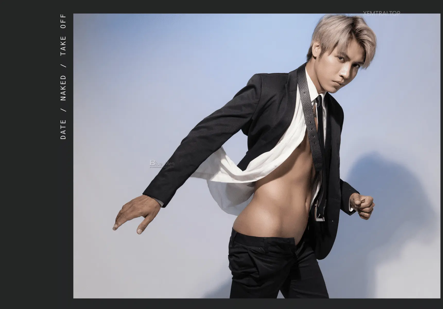 BLUEMEN 藍男色 NO.470 廣告男模-西裝下的硬挺 阿寶[Photo+Video R+]-MANIMG