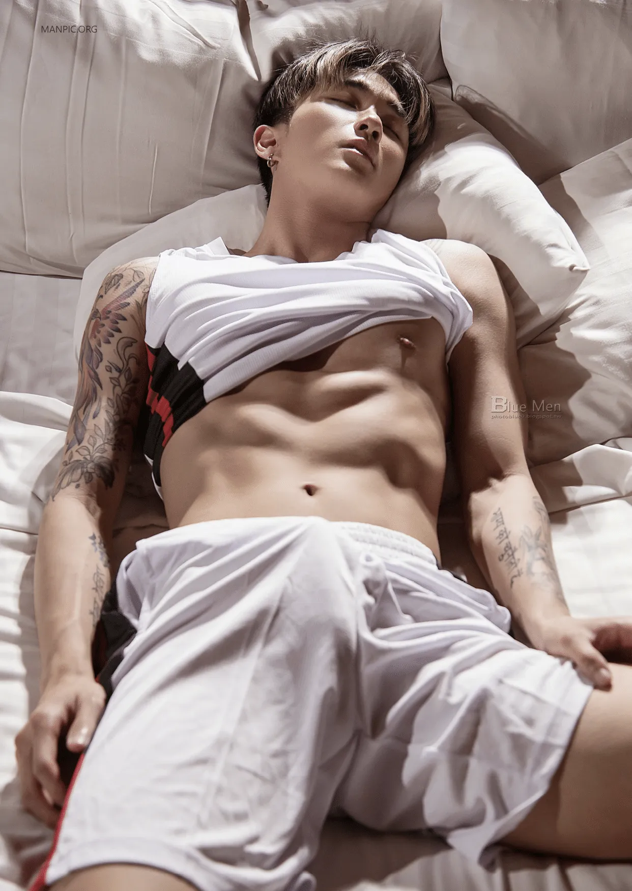 BLUEMEN 藍男色 NO.474 精力男孩的握桿遊戲 杯麵[Photo+Video R+]-MANIMG