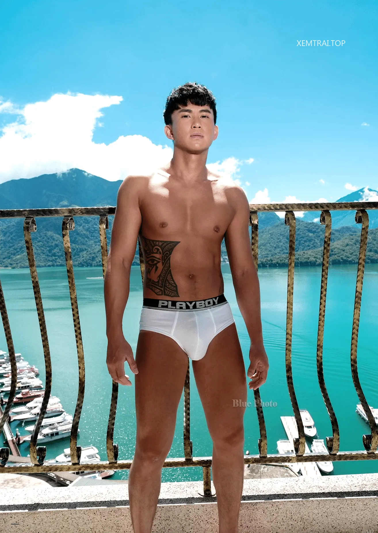 Bluephoto 藍攝 NO.347 陽光游泳教練二次達陣 新太-MANIMG