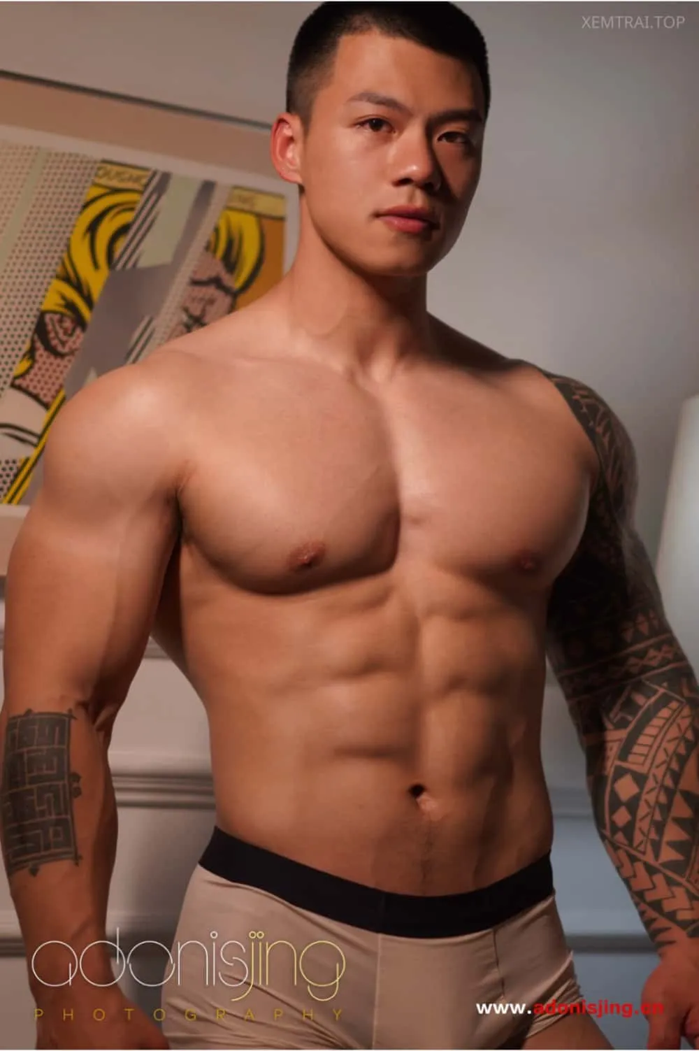 ADONISJING 劉京 UNIQUE 5 Vol.03 花臂直男首度大尺度寫真[Photo 18+]-MANIMG