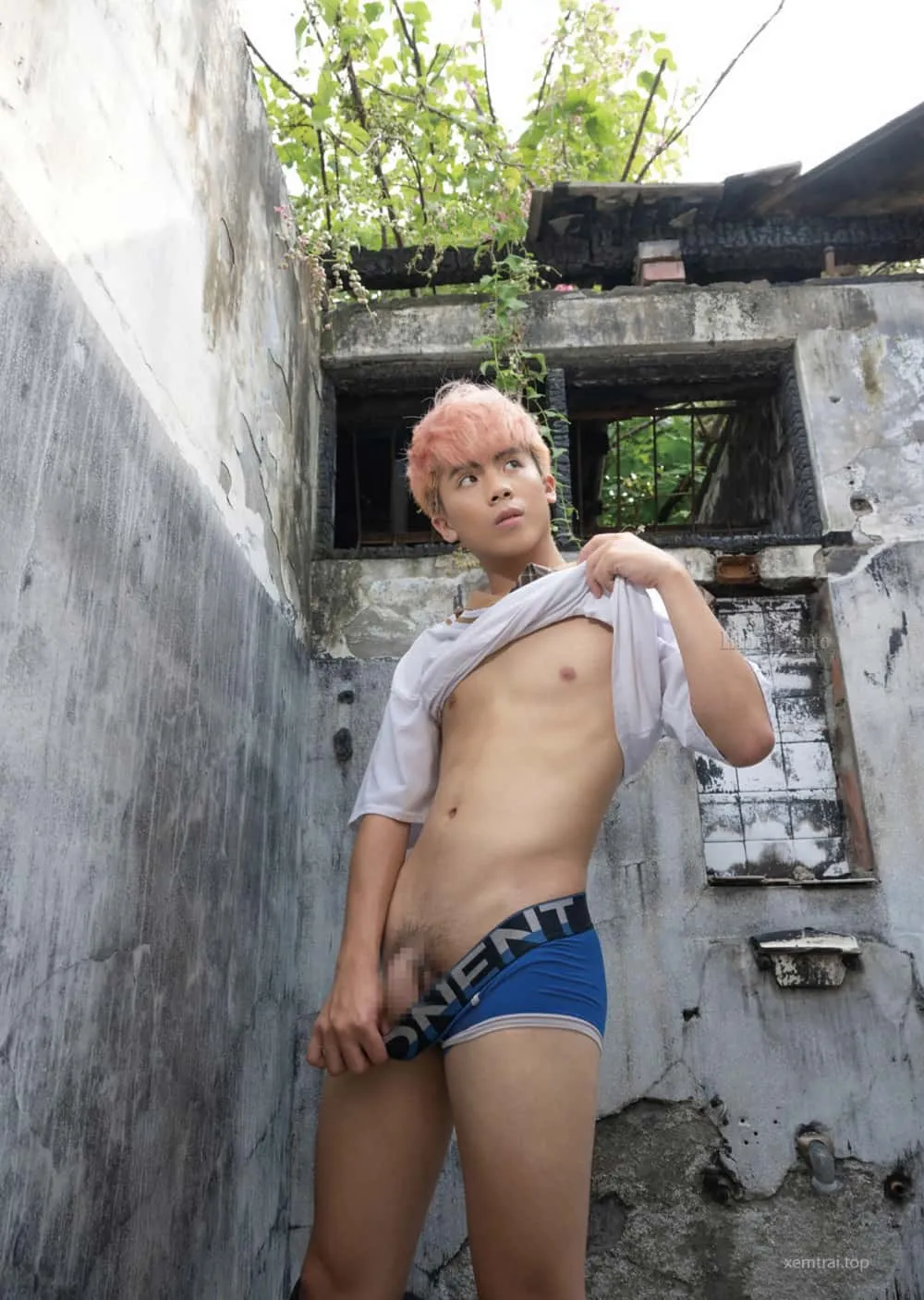 Bluephoto 藍攝 No.359 可愛制服男孩 - 布丁[Photo+Video R+]-MANIMG